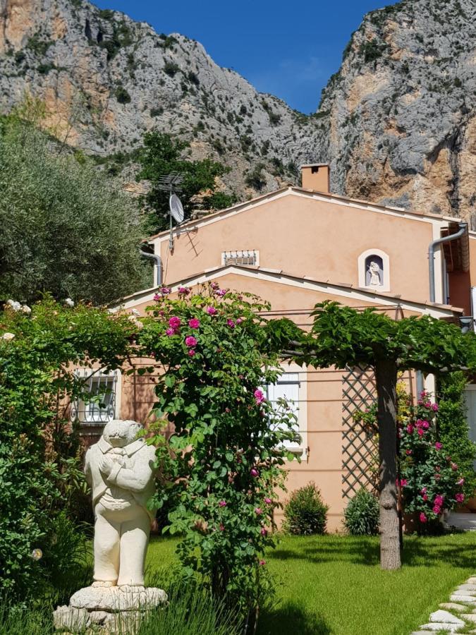 Bastide Des Oliviers Bed & Breakfast Moustiers-Sainte-Marie Dış mekan fotoğraf